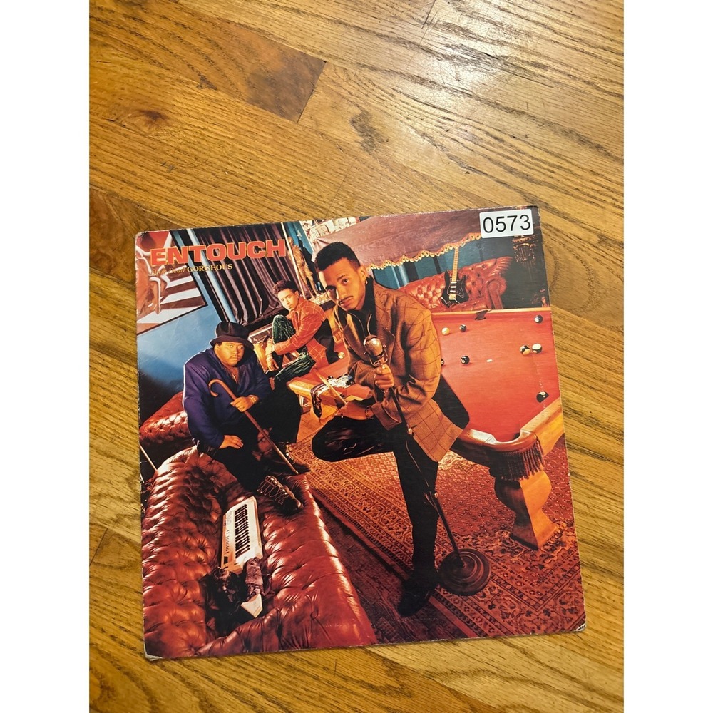 Entouch Drop Dead Gorgeous Vinyl 12" Single‎ 1989 New Jack Swing R&B Good